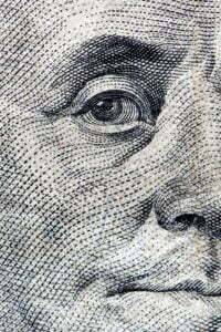 a close up of a face
