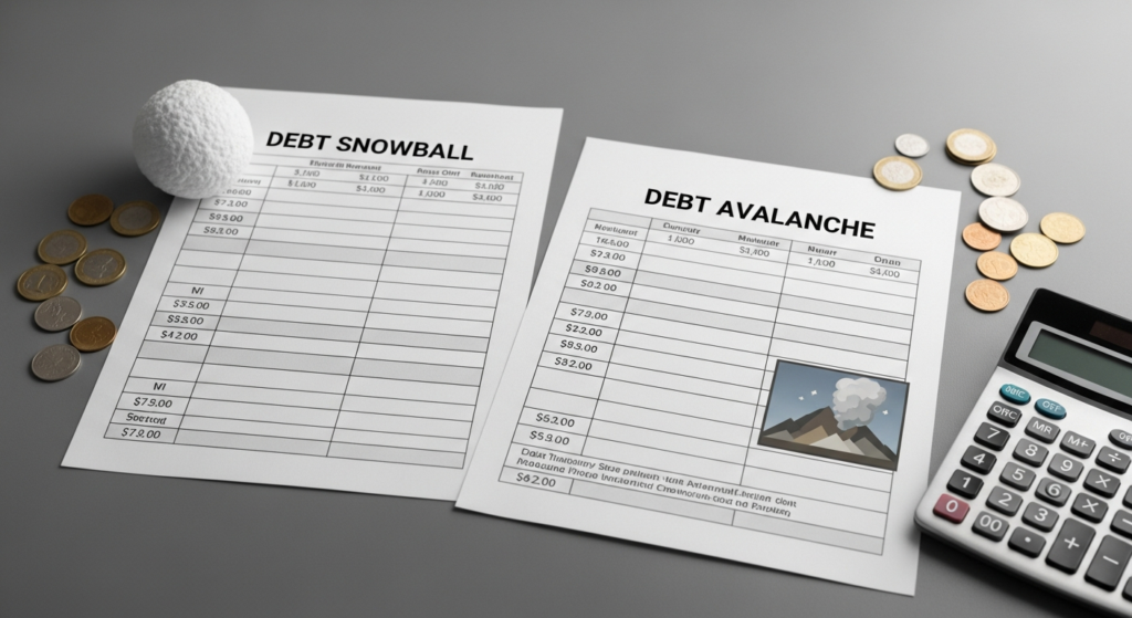 debt snowball vs debt avalanche method