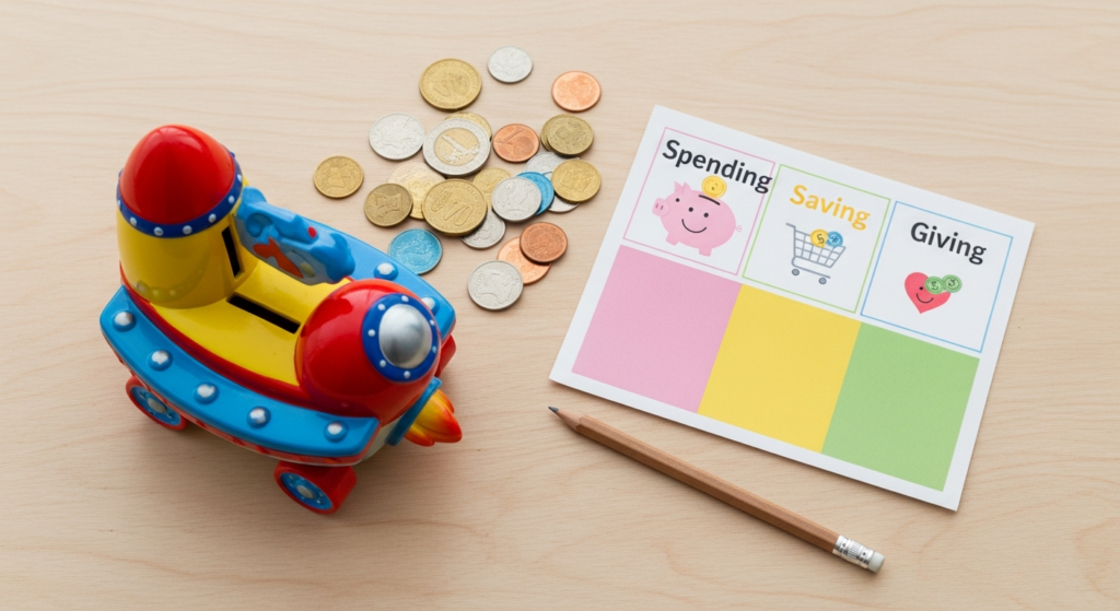 how to teach kids about money