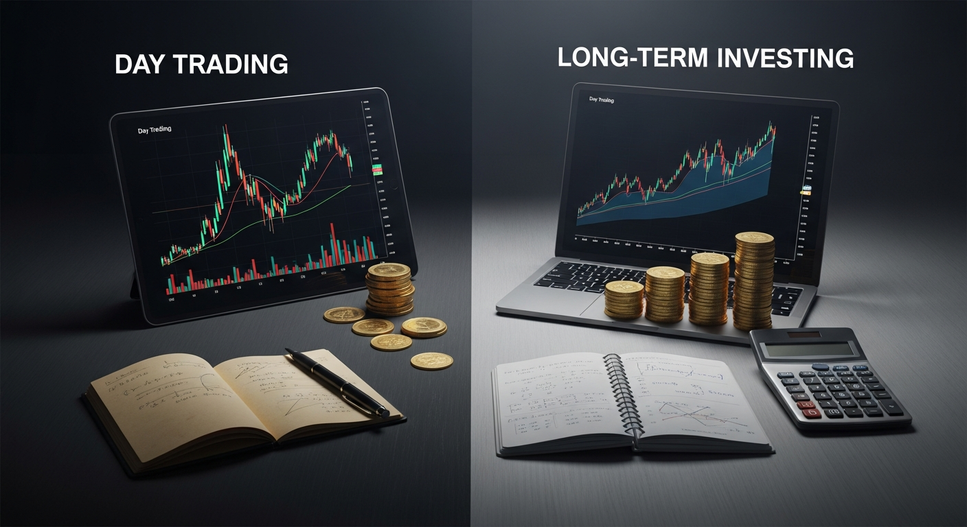 Day Trading Vs Long-Term Investing