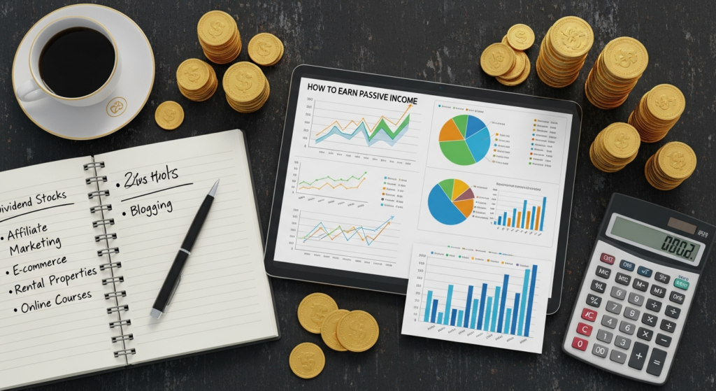 how to earn passive income online