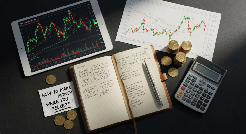 how to make money while you sleep