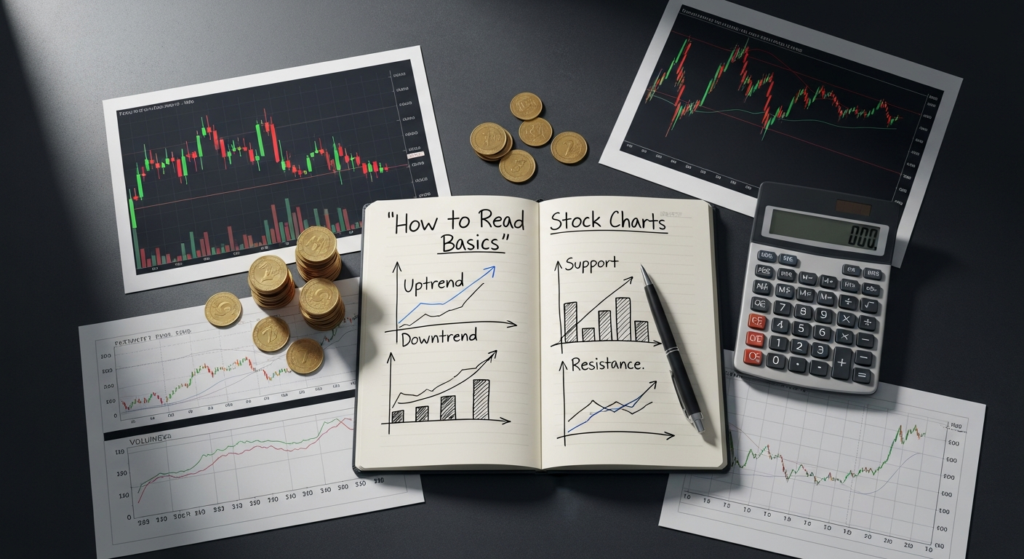 how to read stock charts basics