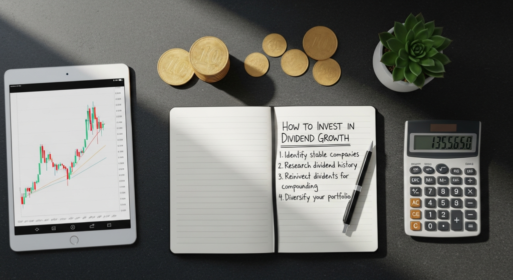 how to invest in dividend growth stocks