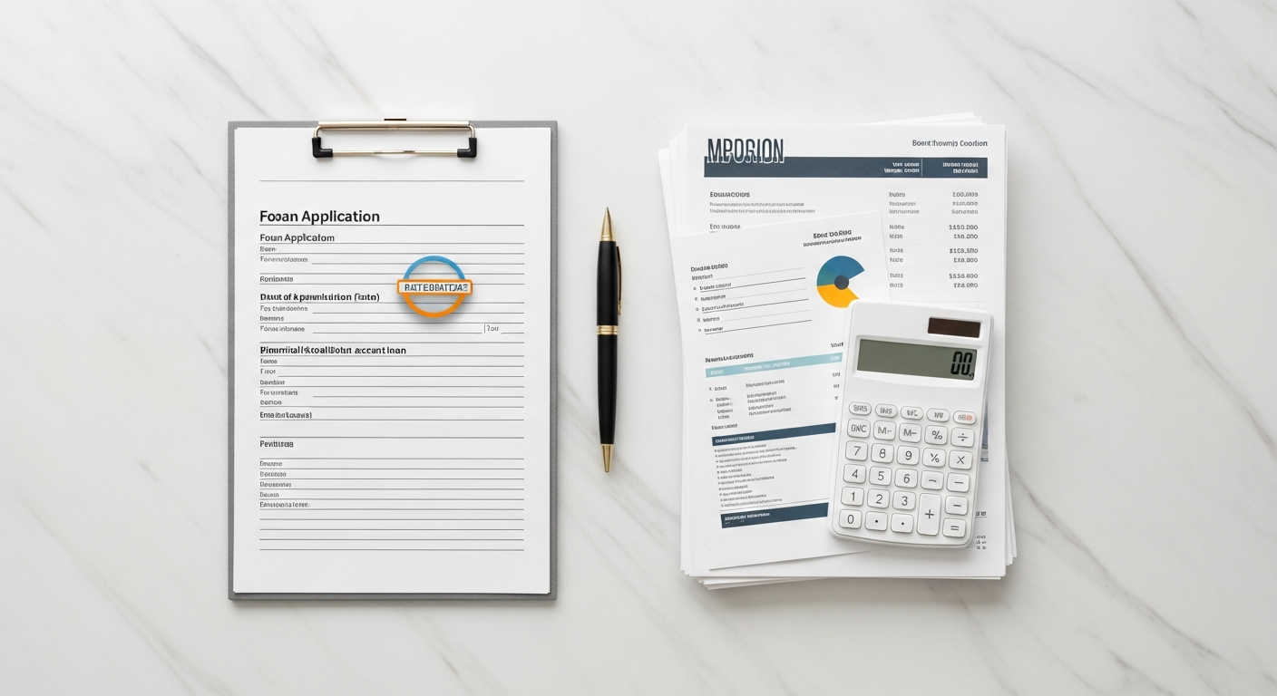 Infographic showing various types of small business loans and their purposes