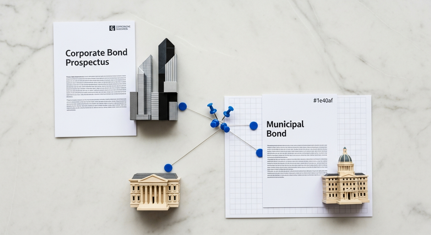 Chart comparing investment-grade and high-yield corporate bond credit ratings from agencies like Moody's, S&P, and Fitch.