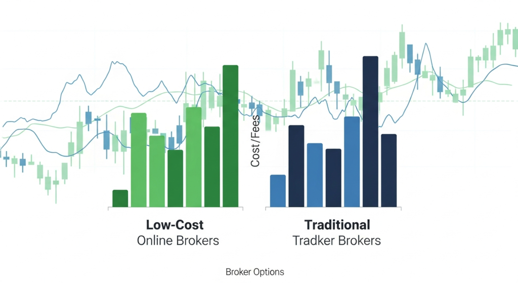 compare low cost online brokers