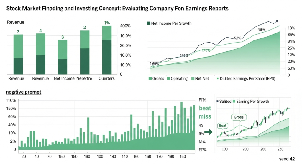 how to evaluate company earnings reports