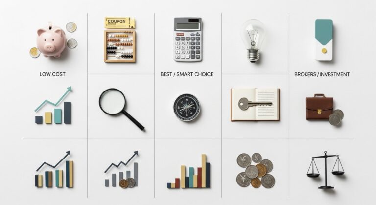 best low cost brokers — featured illustration