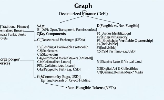 defi and nfts explained — featured illustration